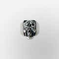 HP Power Skull in Real Silver / Diamonds- Ring