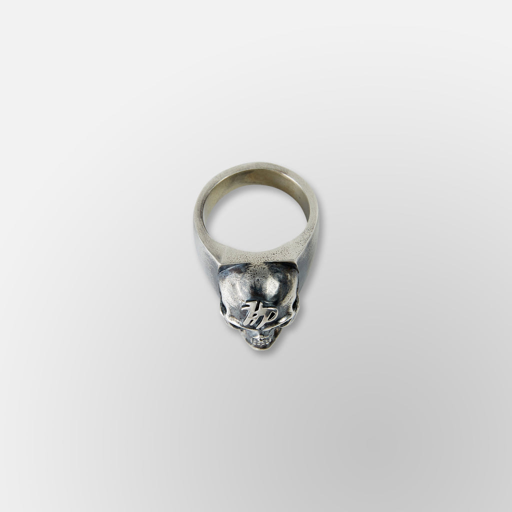 HP Power Skull in Real Silver- Ring