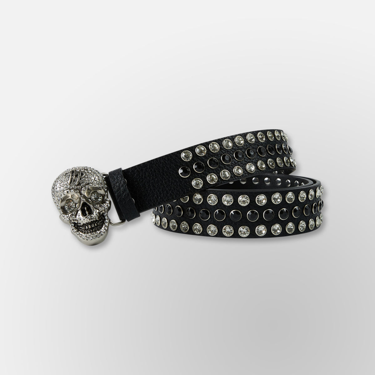 Black Skull Belt