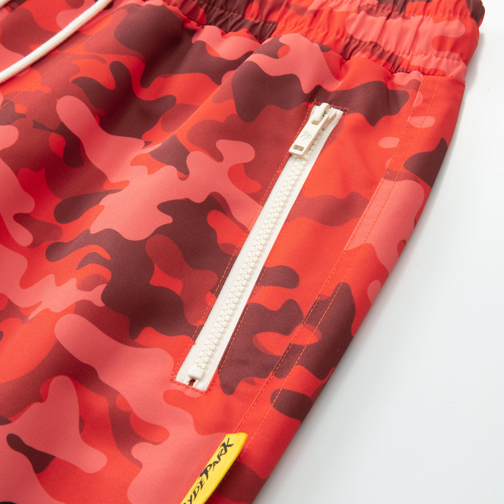 Lightening Camo Track pant - Red