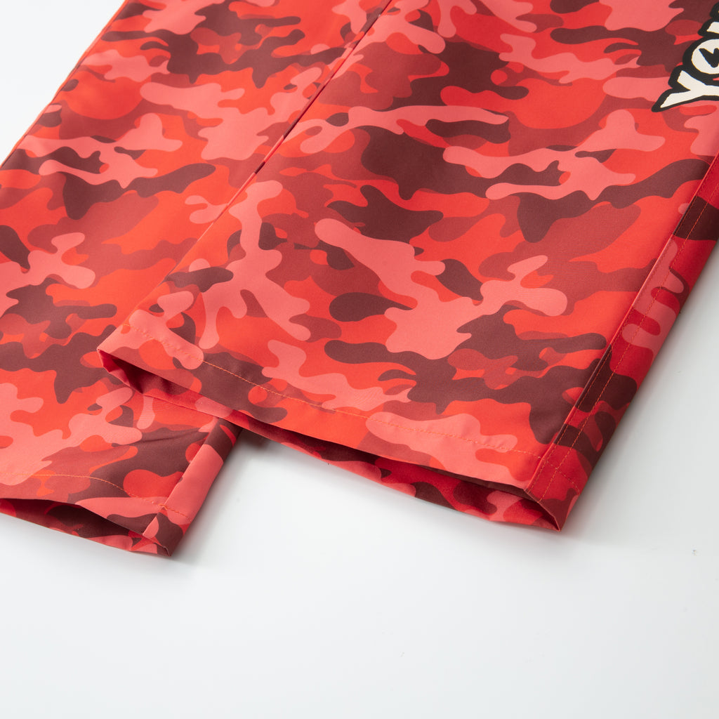 Lightening Camo Track pant - Red