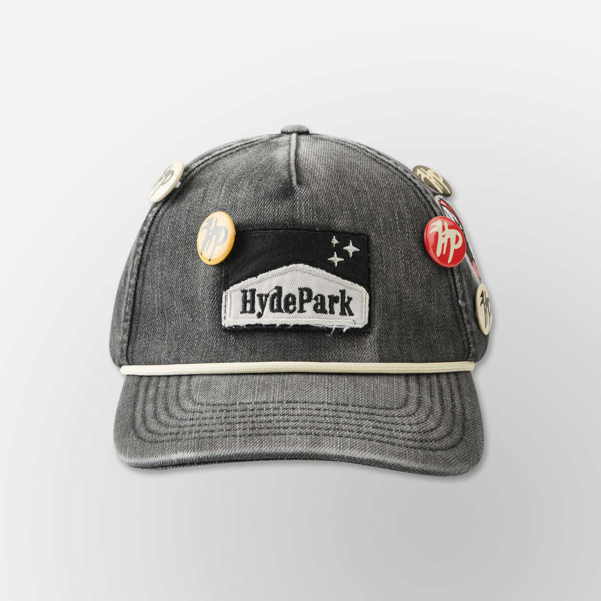 Ciggy Cig Denim Cap - BLK