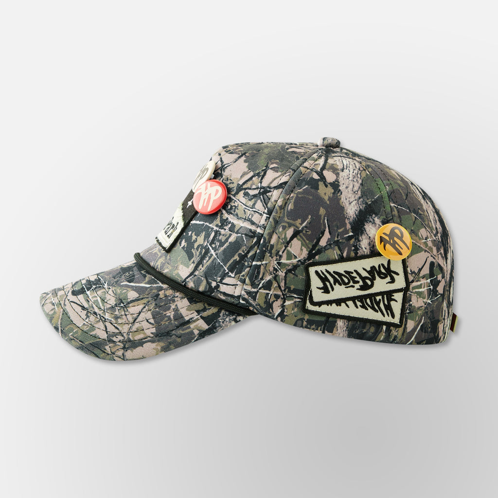 Ciggy Cig Denim Cap - Forest Camo
