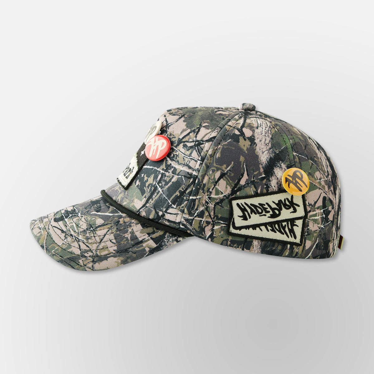 Ciggy Cig Denim Cap - Forest Camo