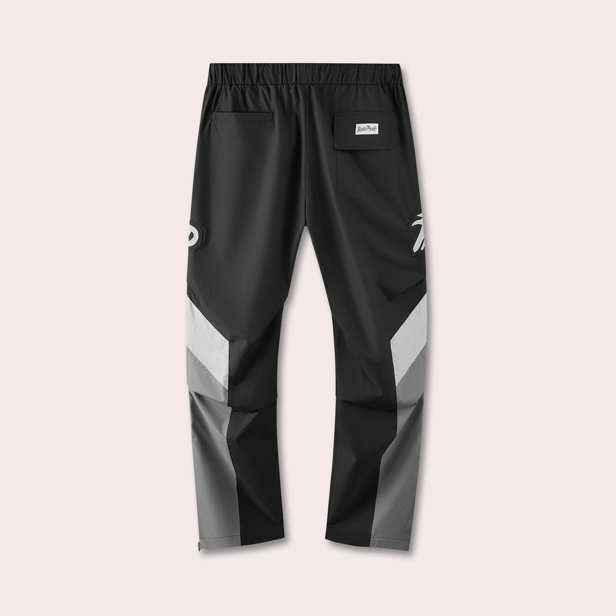 Street Team Windbreaker Pants - Black