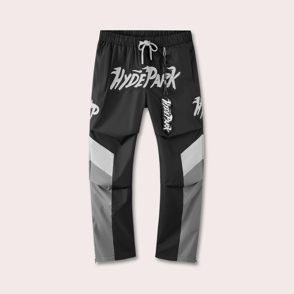 Street Team Windbreaker Pants - Black