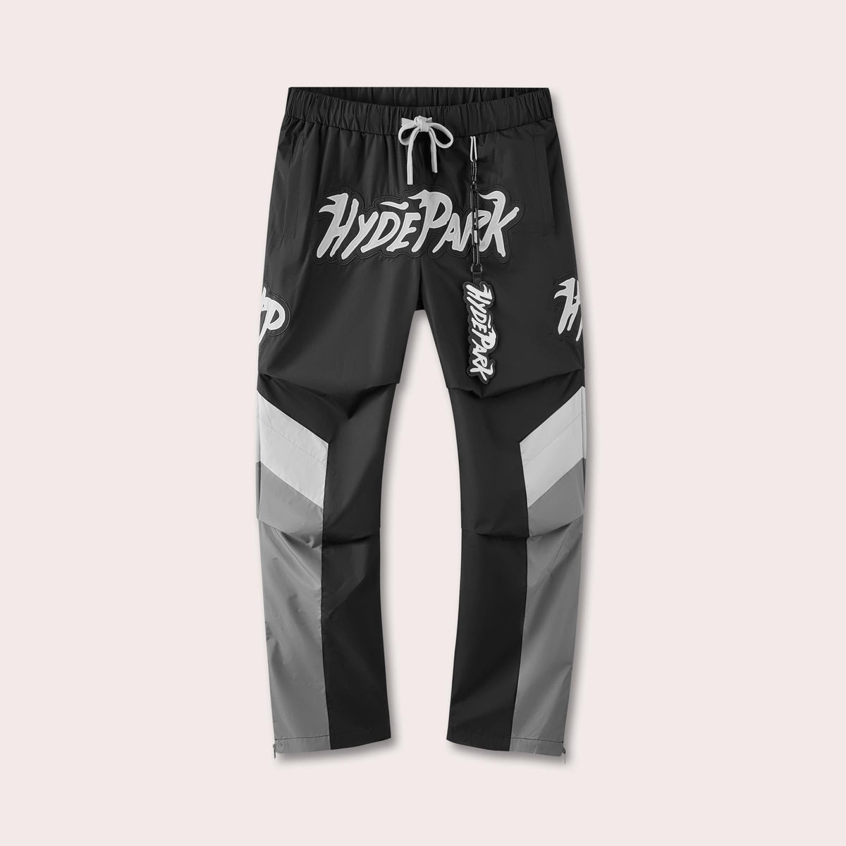 Street Team Windbreaker Pants - Black
