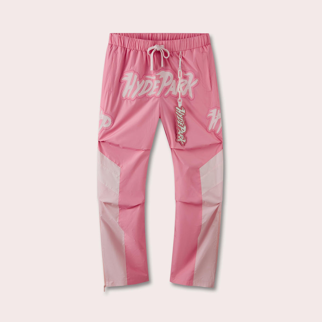 Street Team Windbreaker Pants - Pink
