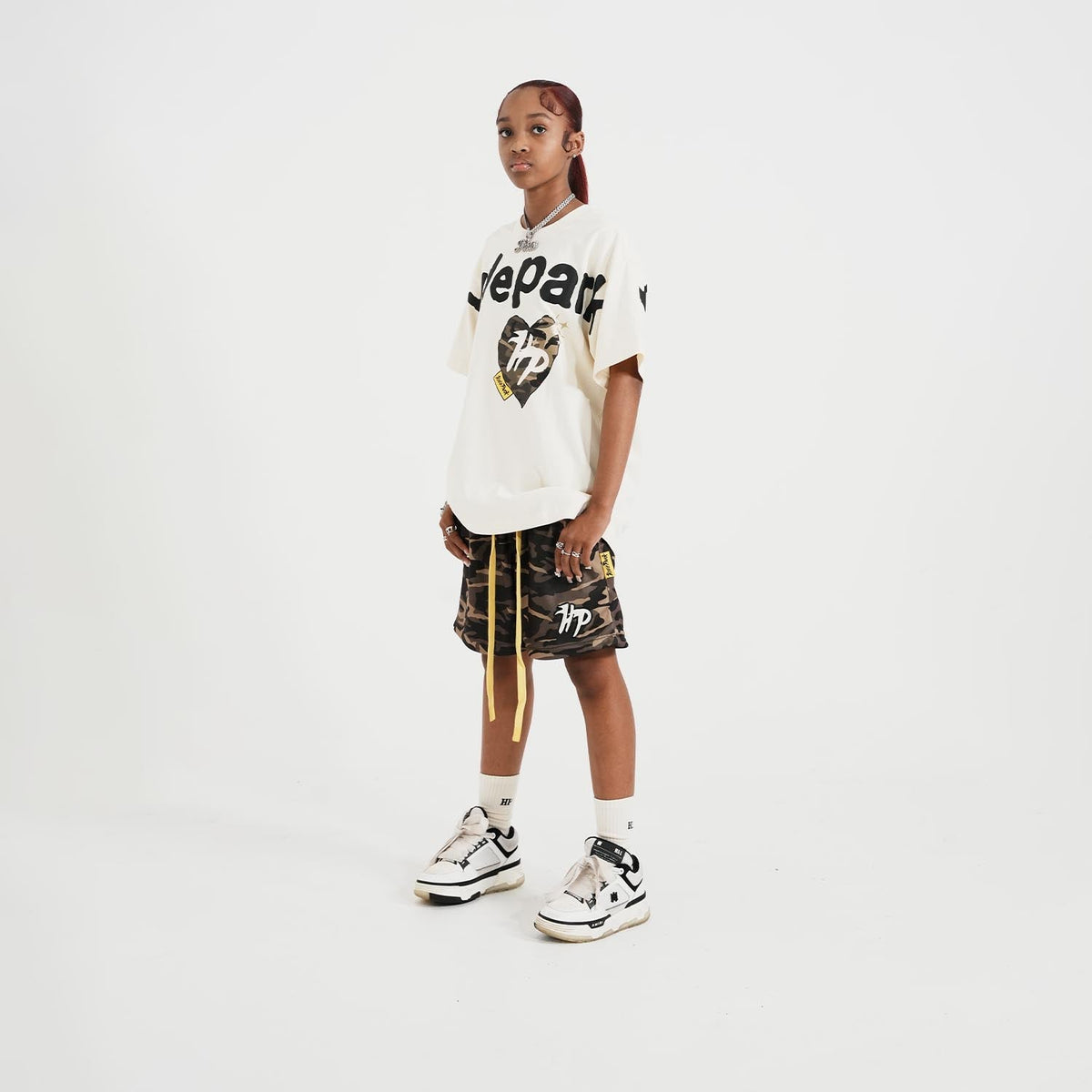Game Short HP - Green Camo