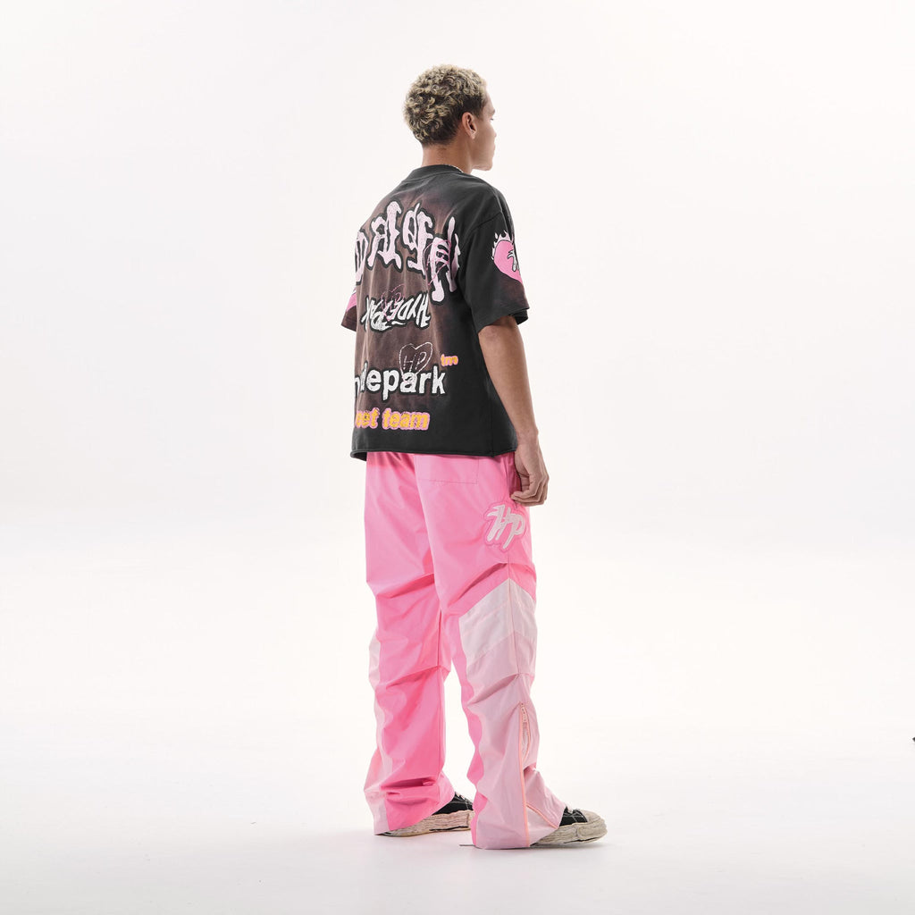 Street Team Windbreaker Pants - Pink