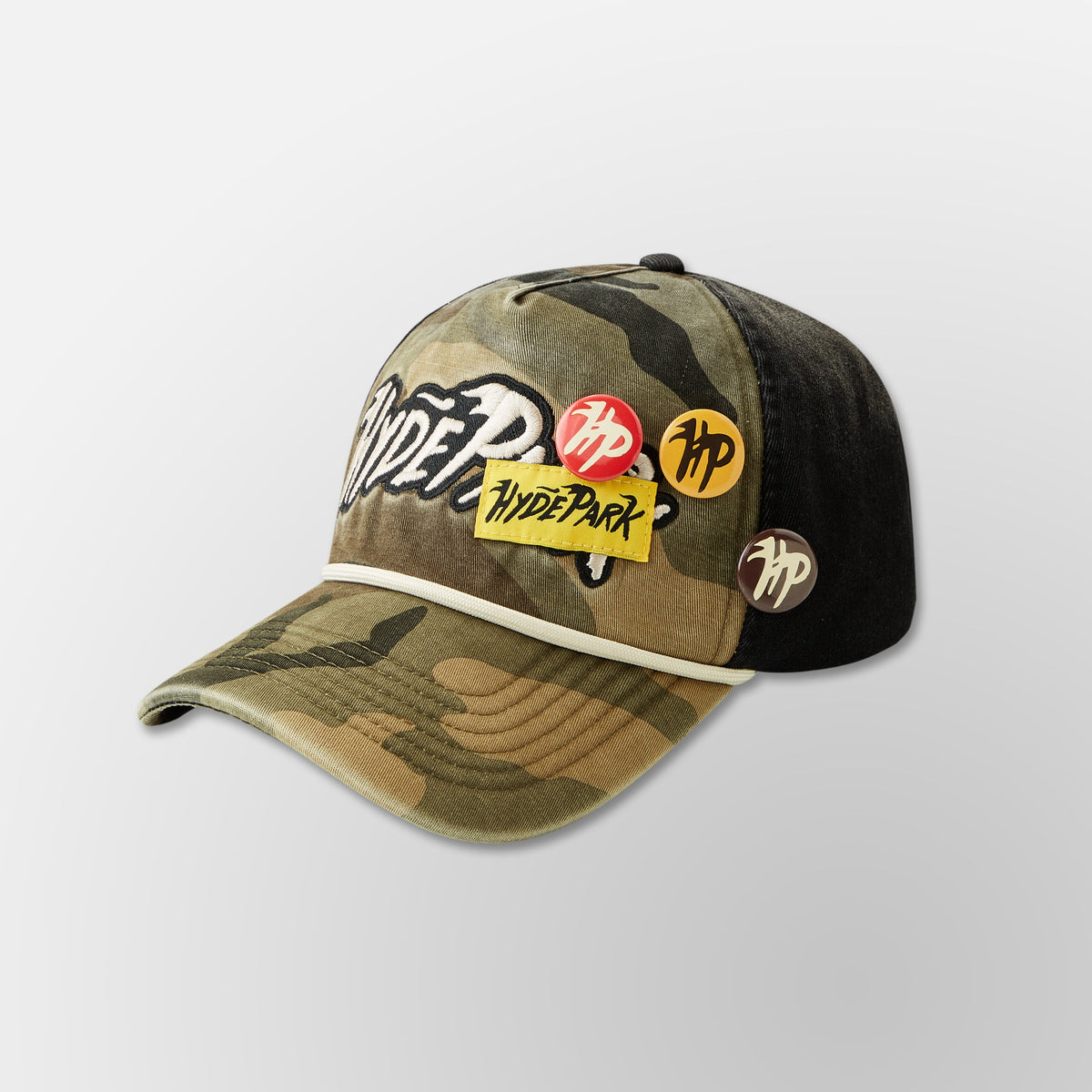 Ash Fault Denim Cap - Black