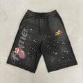Fume 3 Quater Shorts -Black