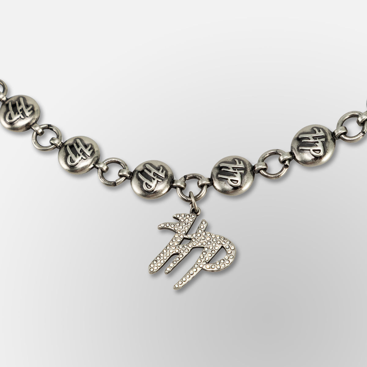 HP Pill Link Chain W/ Cherub + HP Charm - Wallet Chain