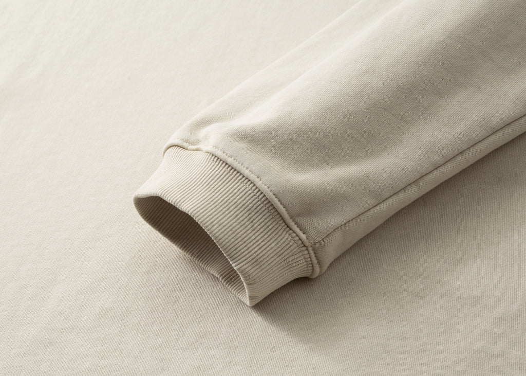 Crew Neck Sweater - Cream