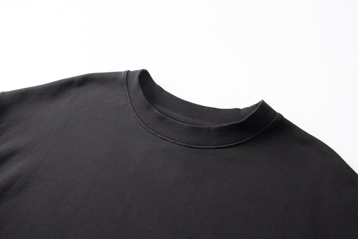 Crew Neck Sweater - Black