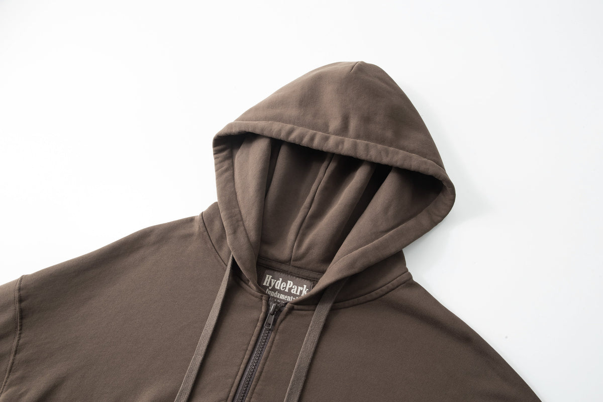 Women’s Crop Zip Hoodie - Coco
