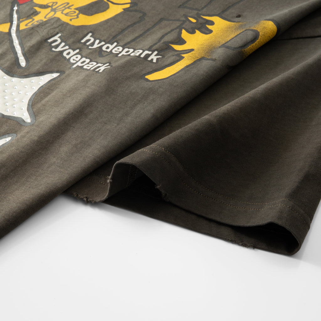 HP Star Tee - Dark Grey