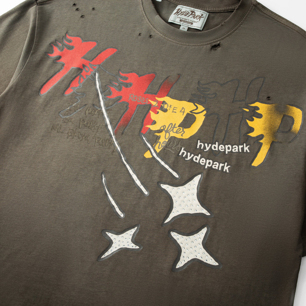 HP Star Tee - Dark Grey