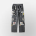 Pockets Everywhere Denim Pant - Black