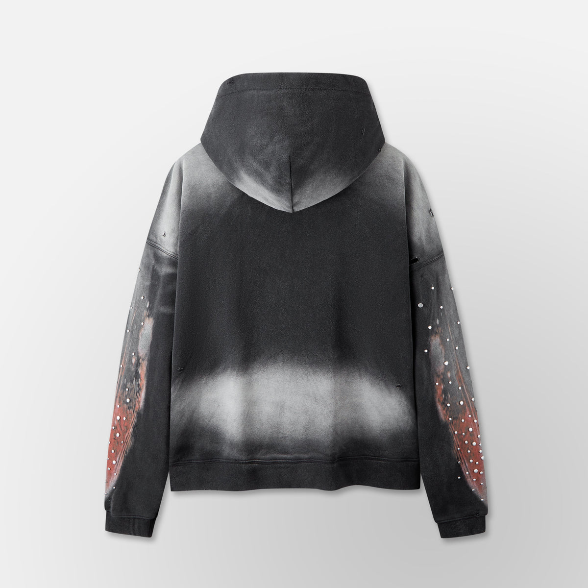 Divine Awakening- Throw Back- Full ZIP Hoodie- Black