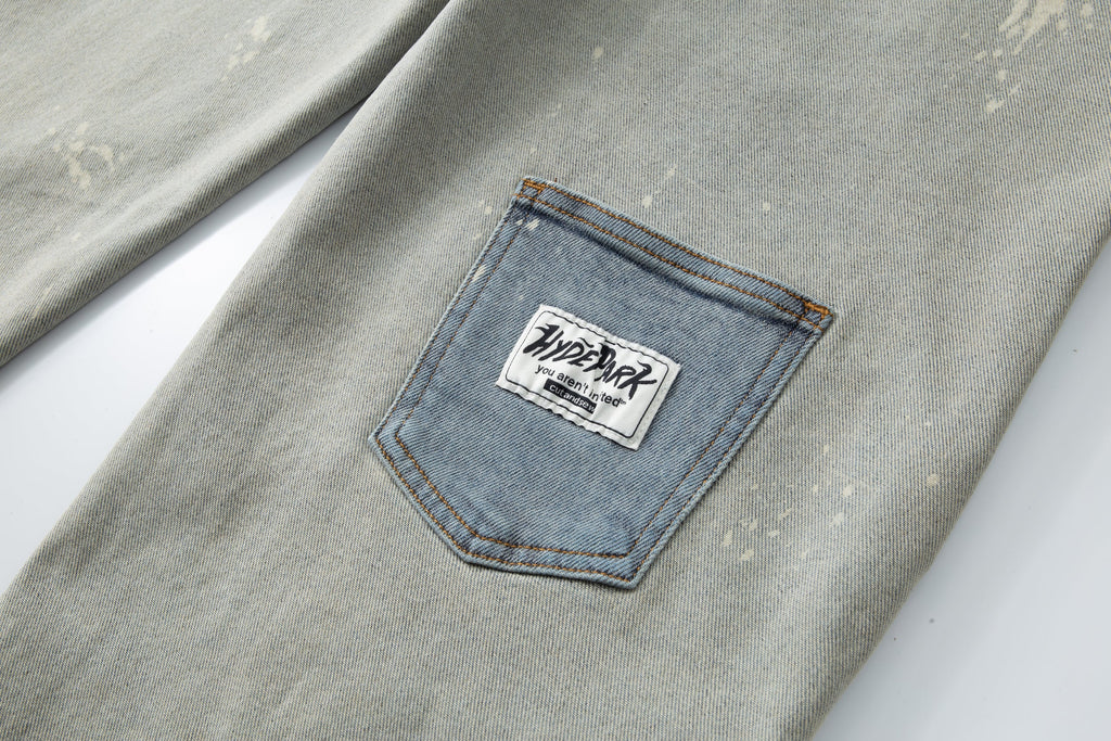 Pockets Everywhere Denim Pant - Blue