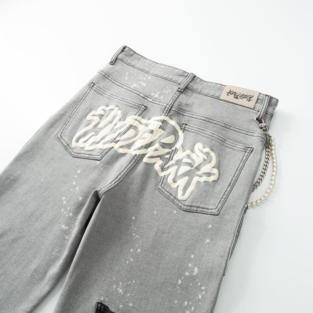 Pockets Everywhere Denim Pant - Black
