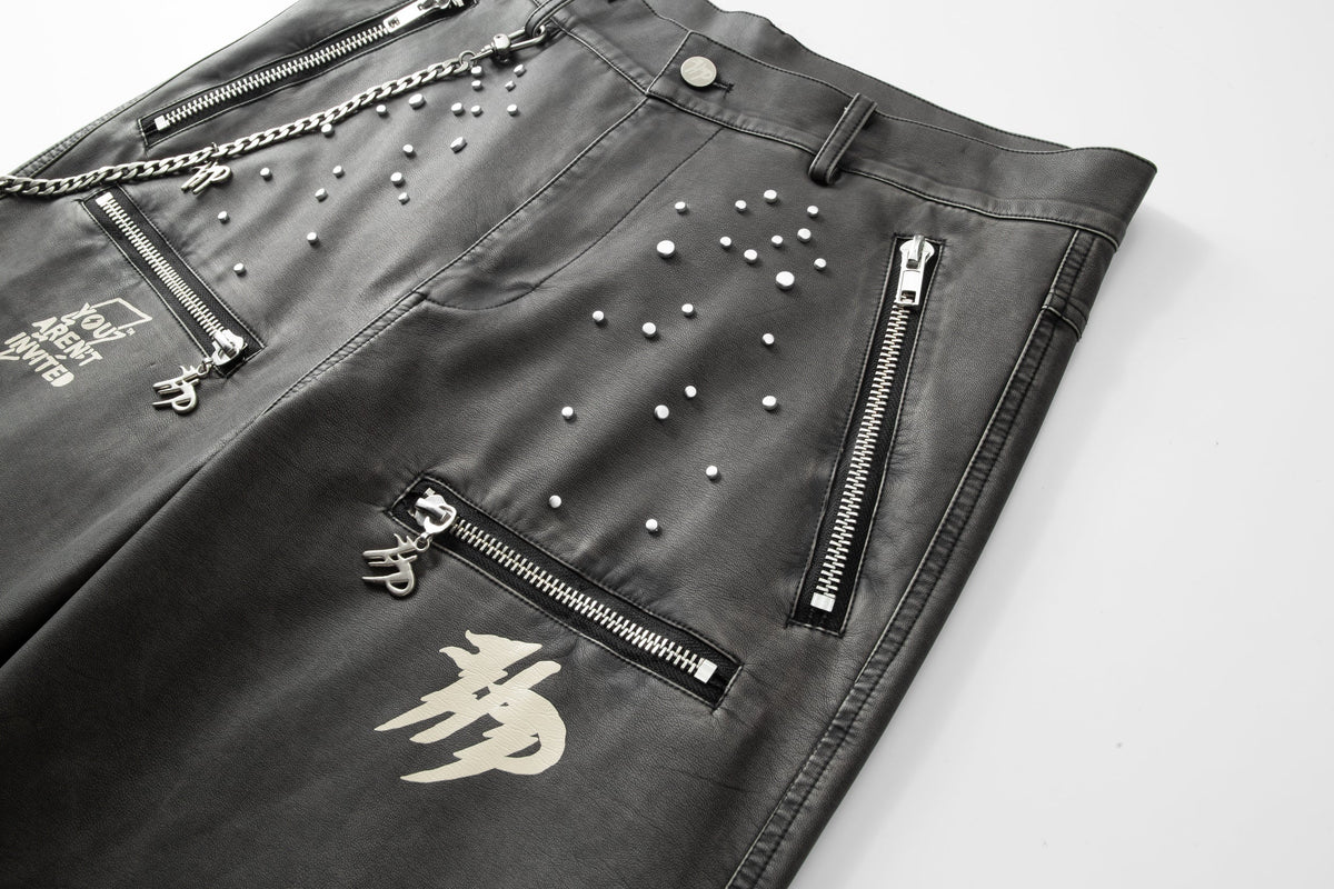 Super Speed Racer Moto Pant - Black