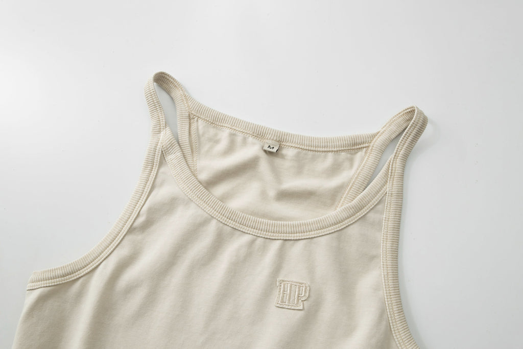 Women’s Crop Tank Top - Cream