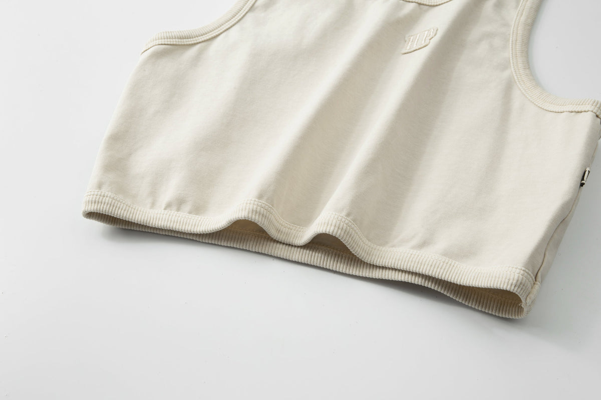 Women’s Crop Tank Top - Cream