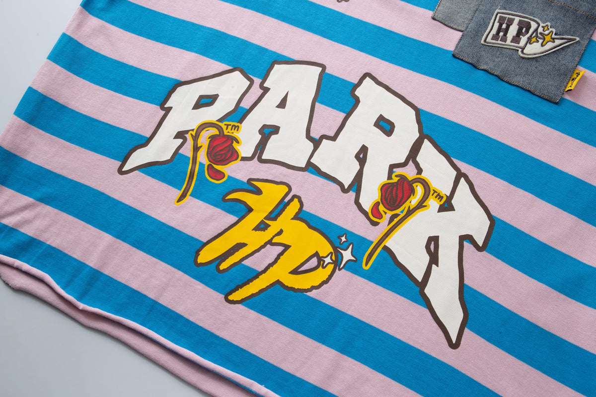 School of Hard Parks Crew - Blue/Pink