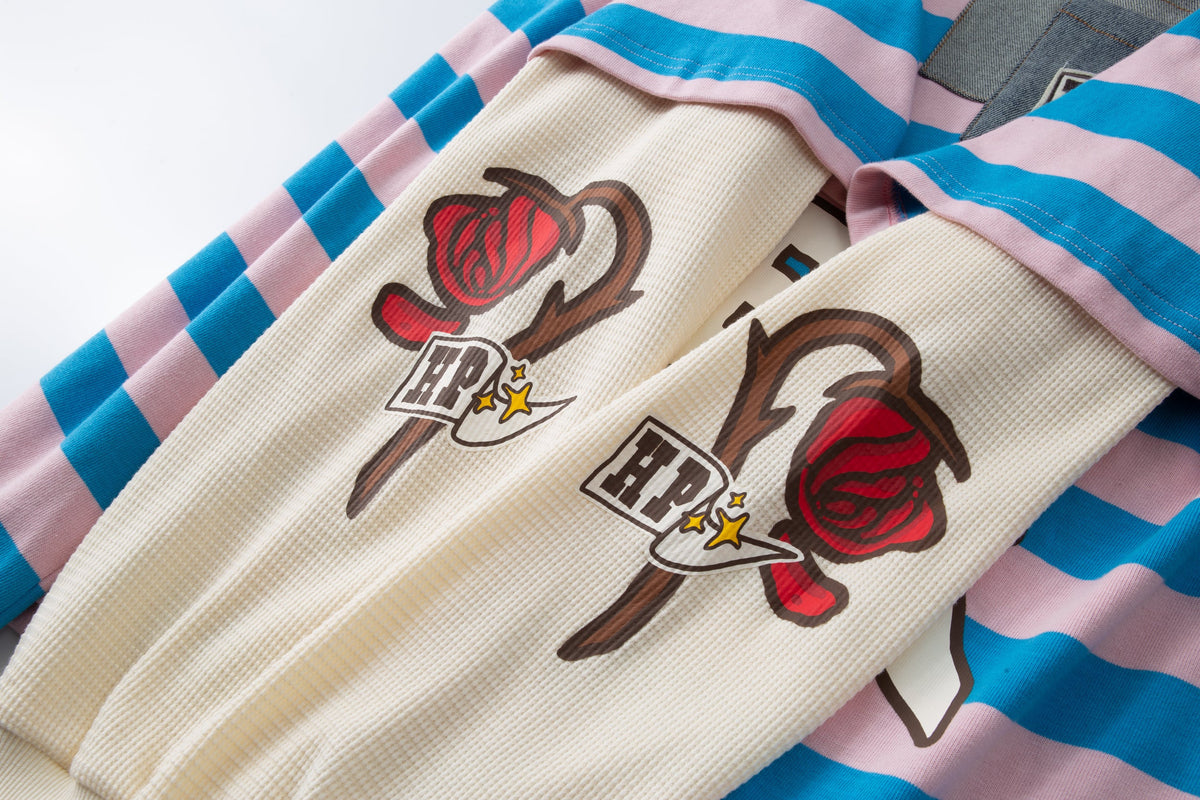 School of Hard Parks Crew - Blue/Pink
