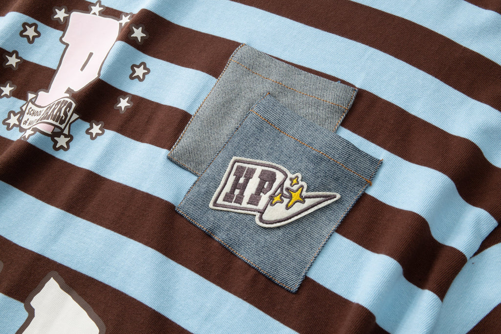 School of Hard Parks Crew - Blue/Brown
