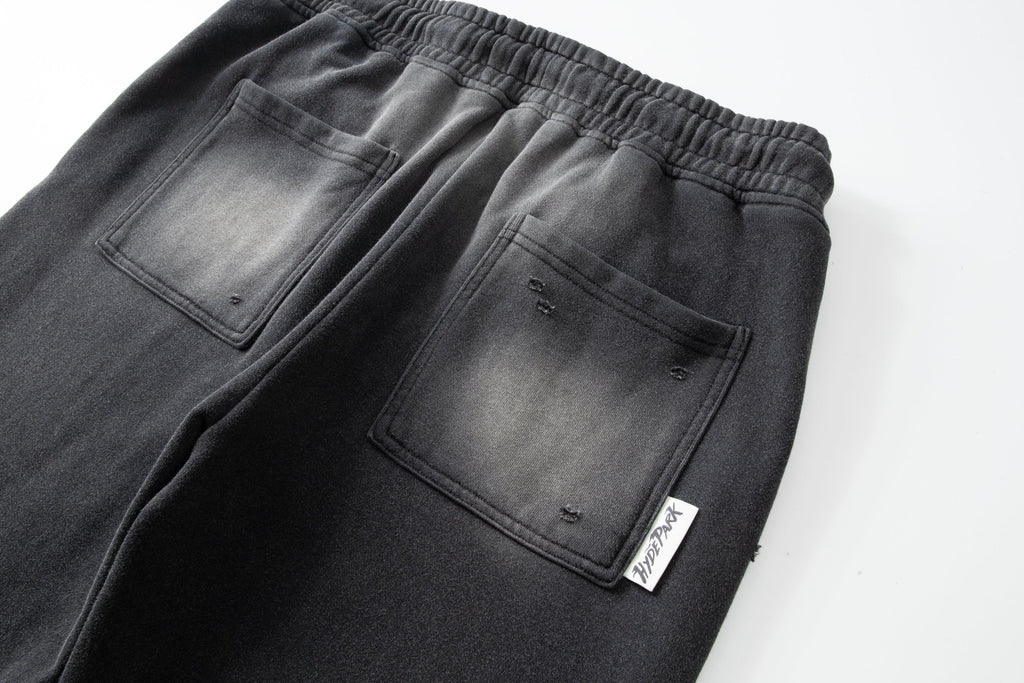 Grayskull- Throw Back- Wide Leg Jogger- Black