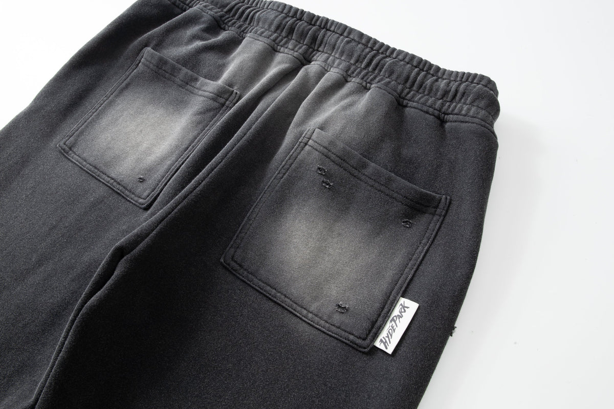 Grayskull- Throw Back- Wide Leg Jogger- Black