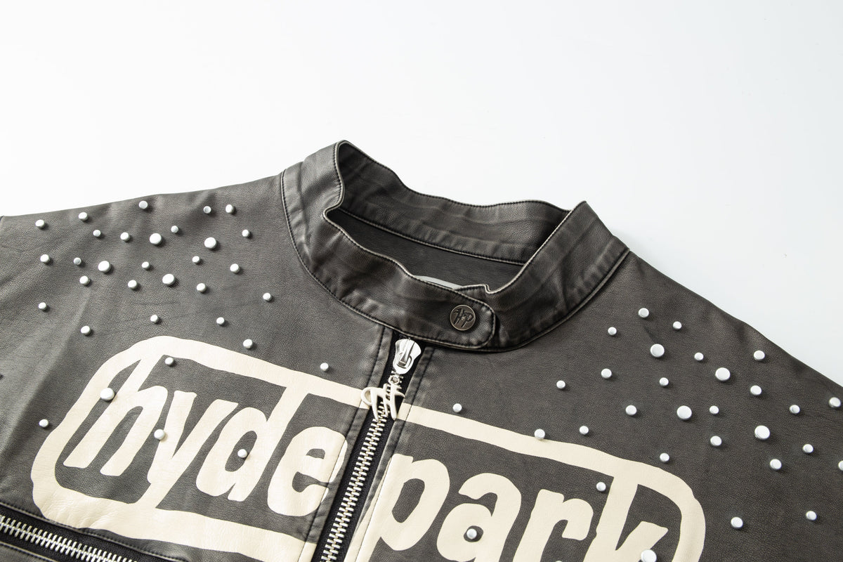 Super Speed Racer Moto Jacket - Black
