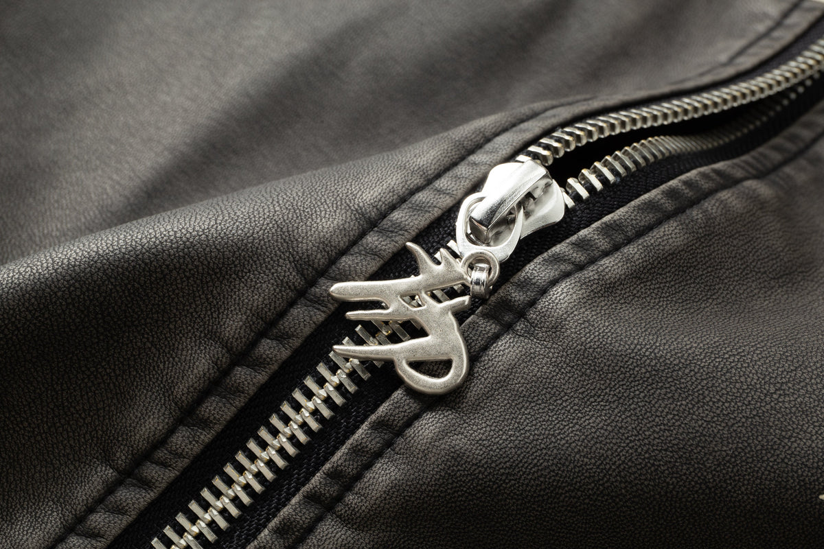 Super Speed Racer Moto Jacket - Black