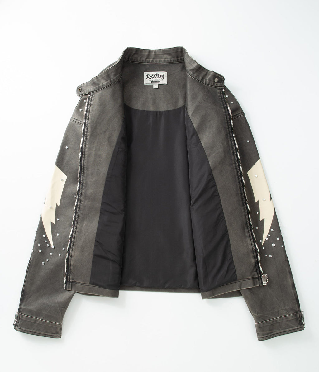 Super Speed Racer Moto Jacket - Black