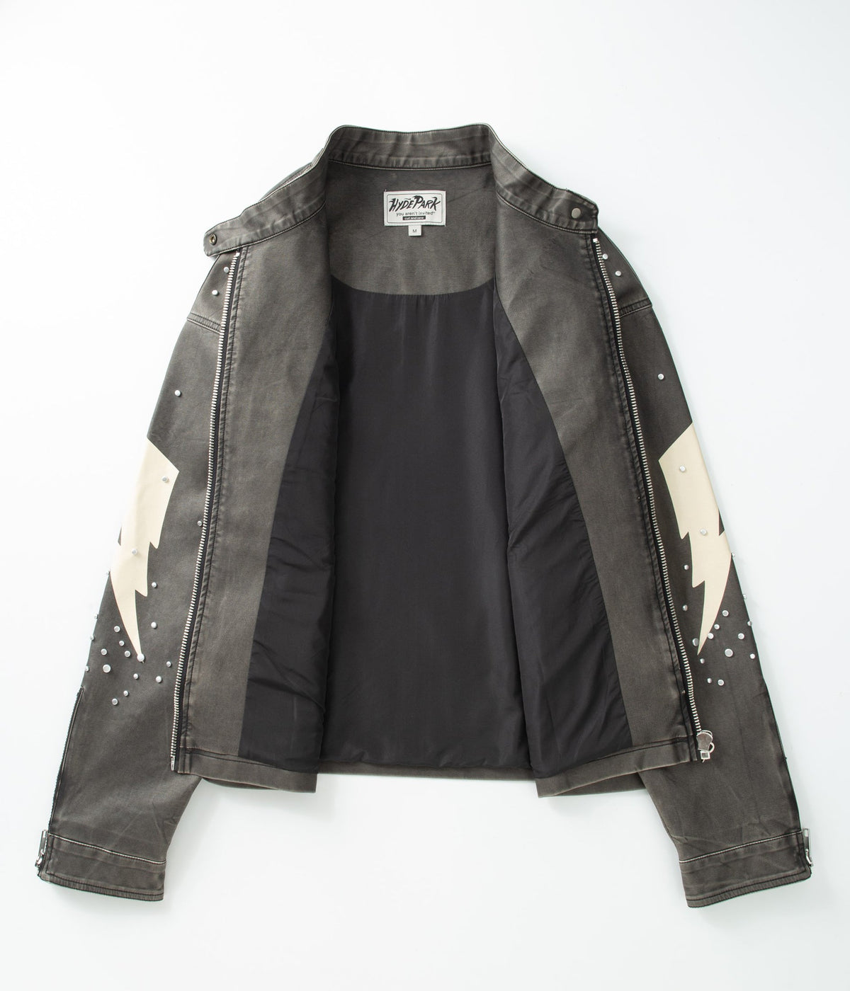 Super Speed Racer Moto Jacket - Black