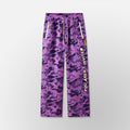 Lightening Camo Track pant - Purple