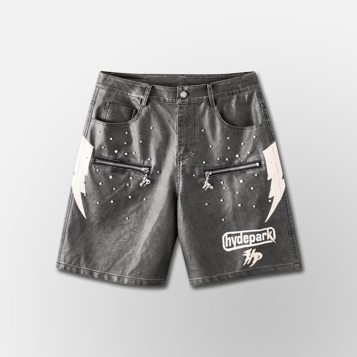 Super Speed Racer Moto Short - Black