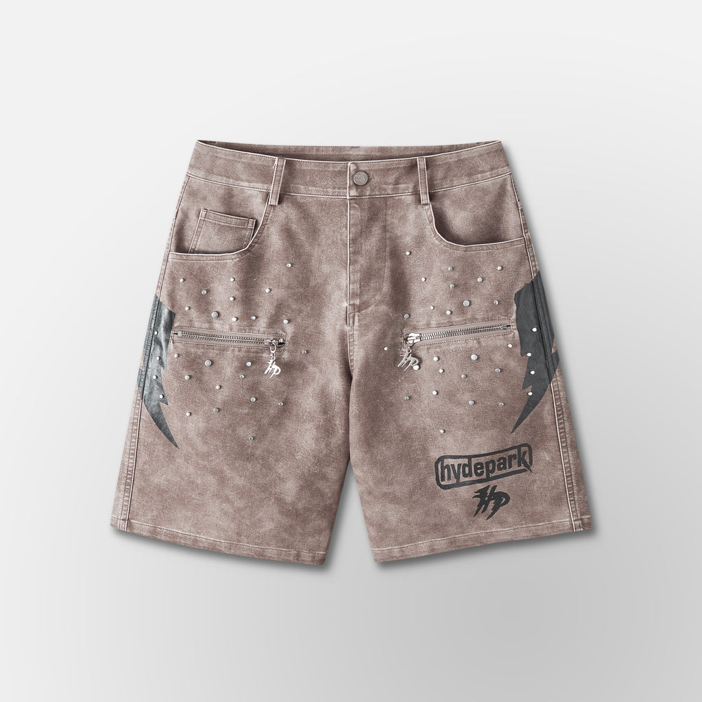 Super Speed Racer Moto Short - Sand