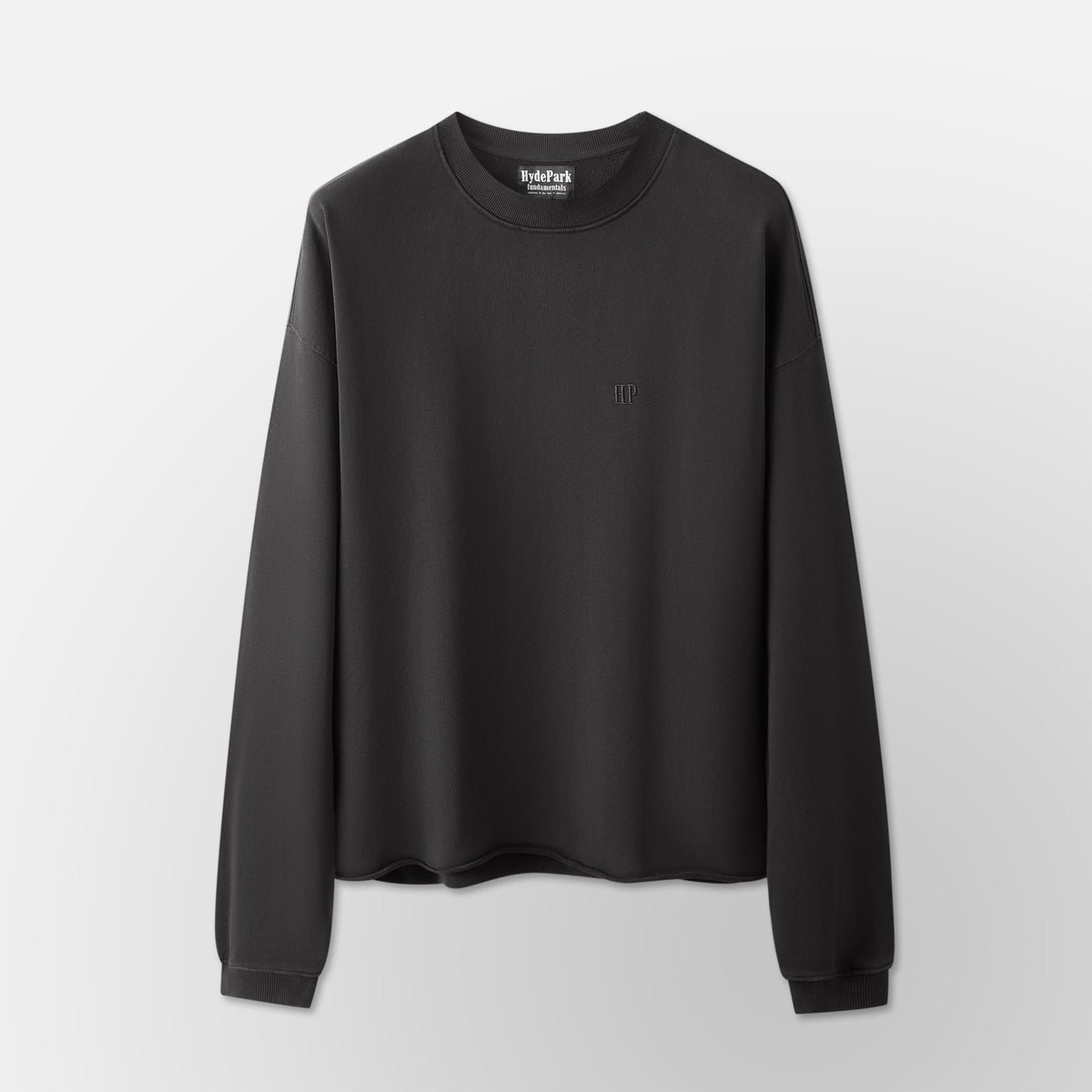 Crew Neck Sweater - Black