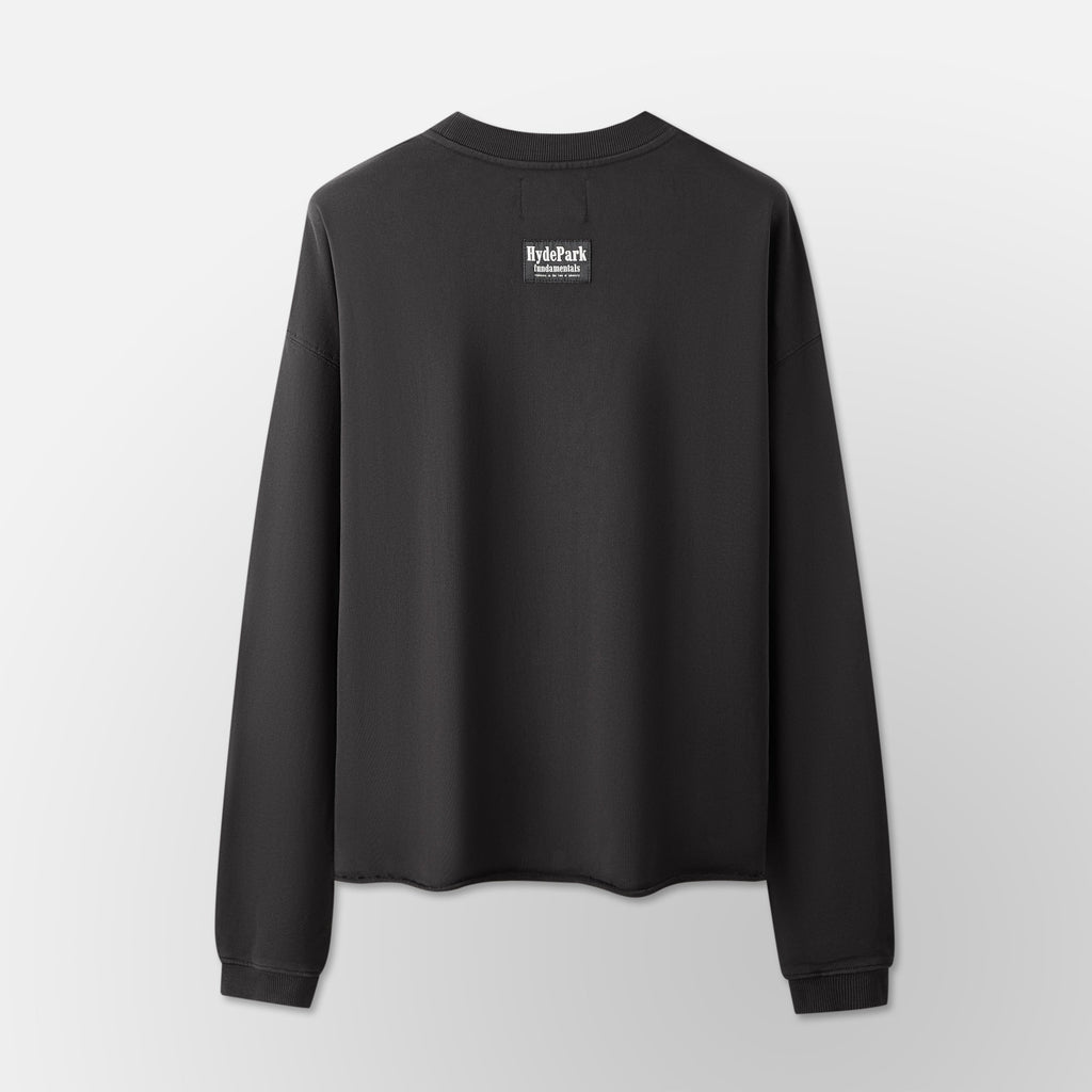 Crew Neck Sweater - Black