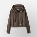 Women’s Crop Zip Hoodie - Coco