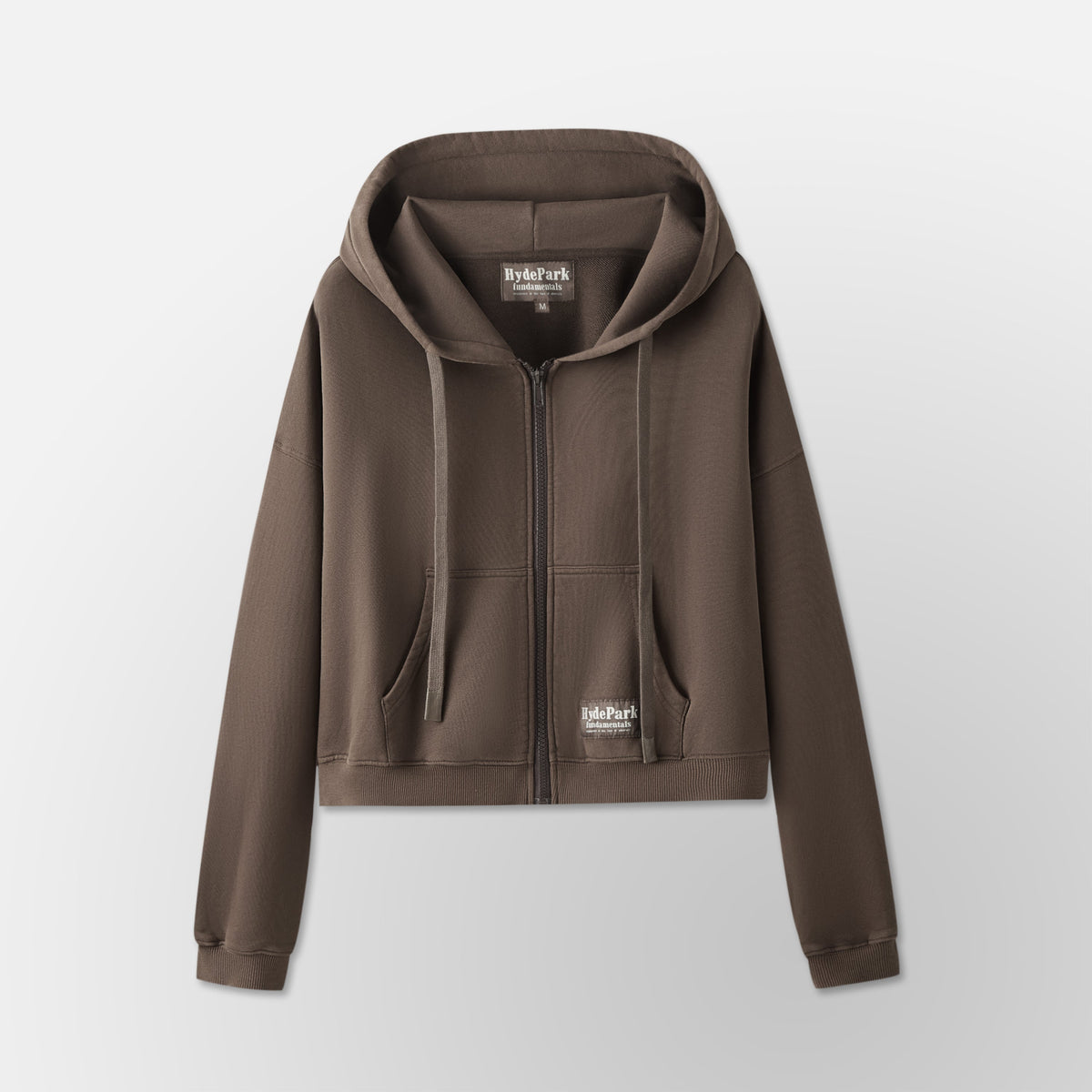 Women’s Crop Zip Hoodie - Coco