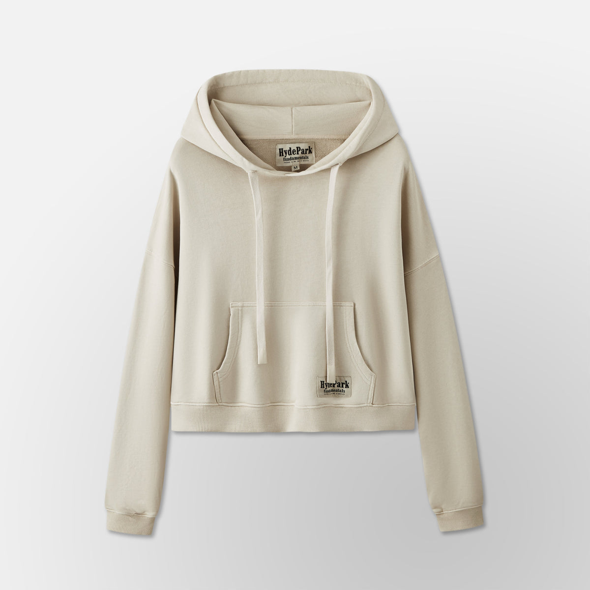 Women’s Crop Hoodie - Cream