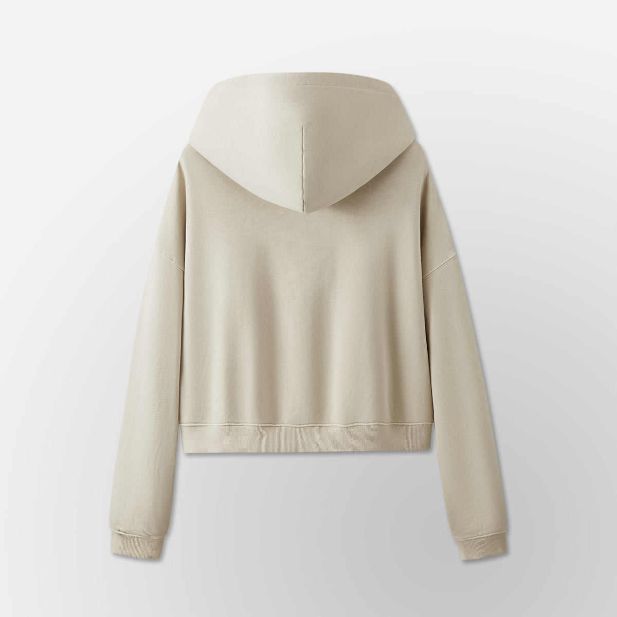 Women’s Crop Hoodie - Cream