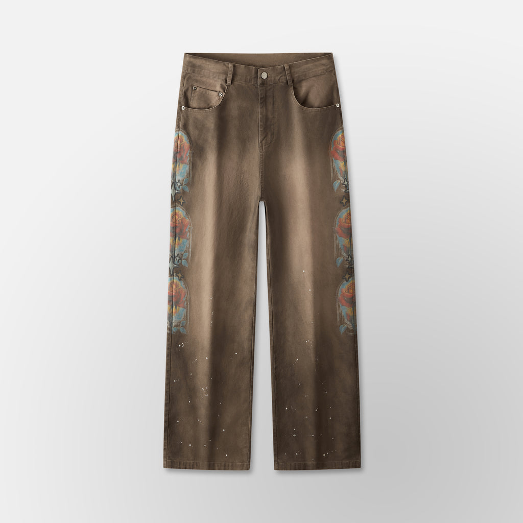 After Work Wear Pants - Brown