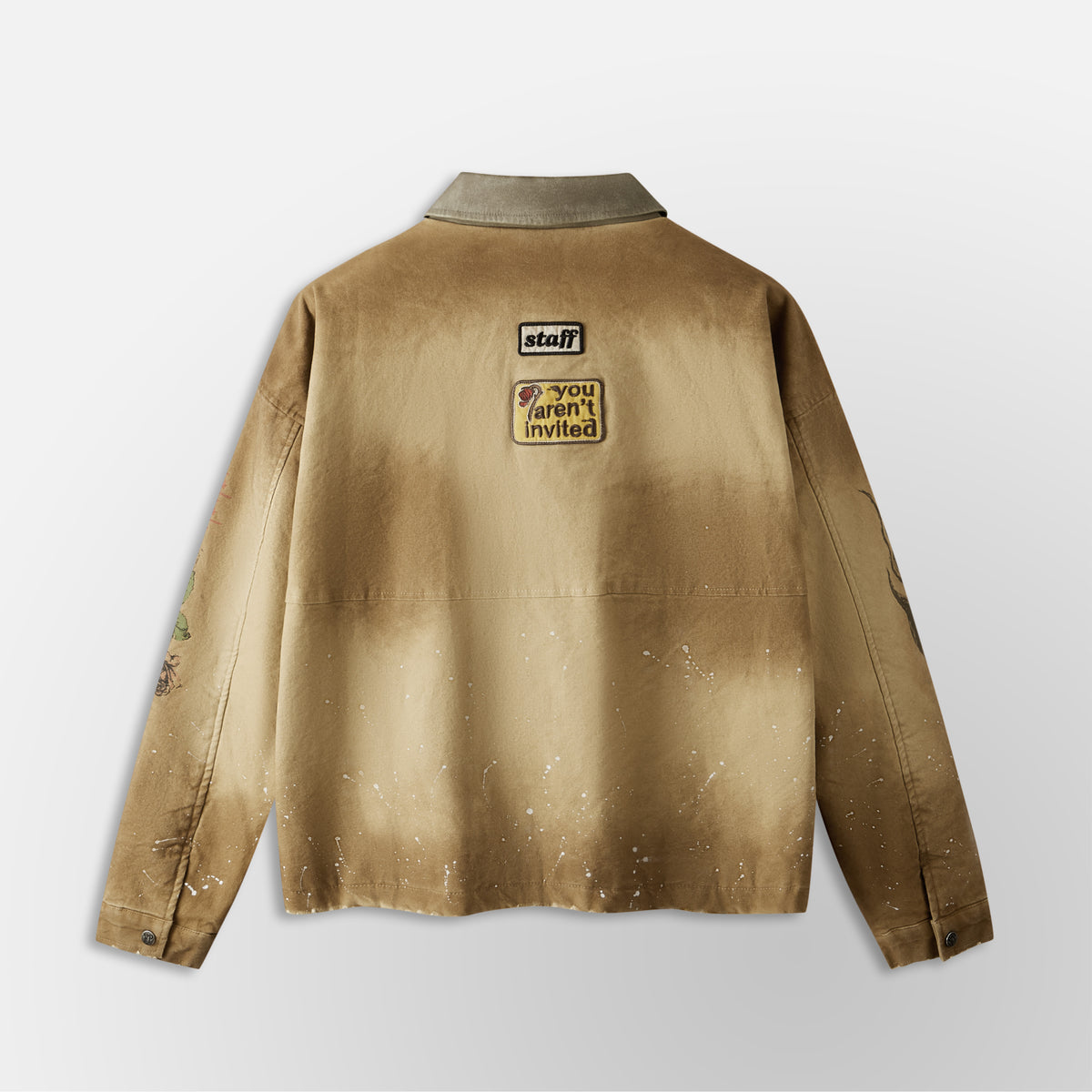 After Work Wear Staff Jacket - Khaki