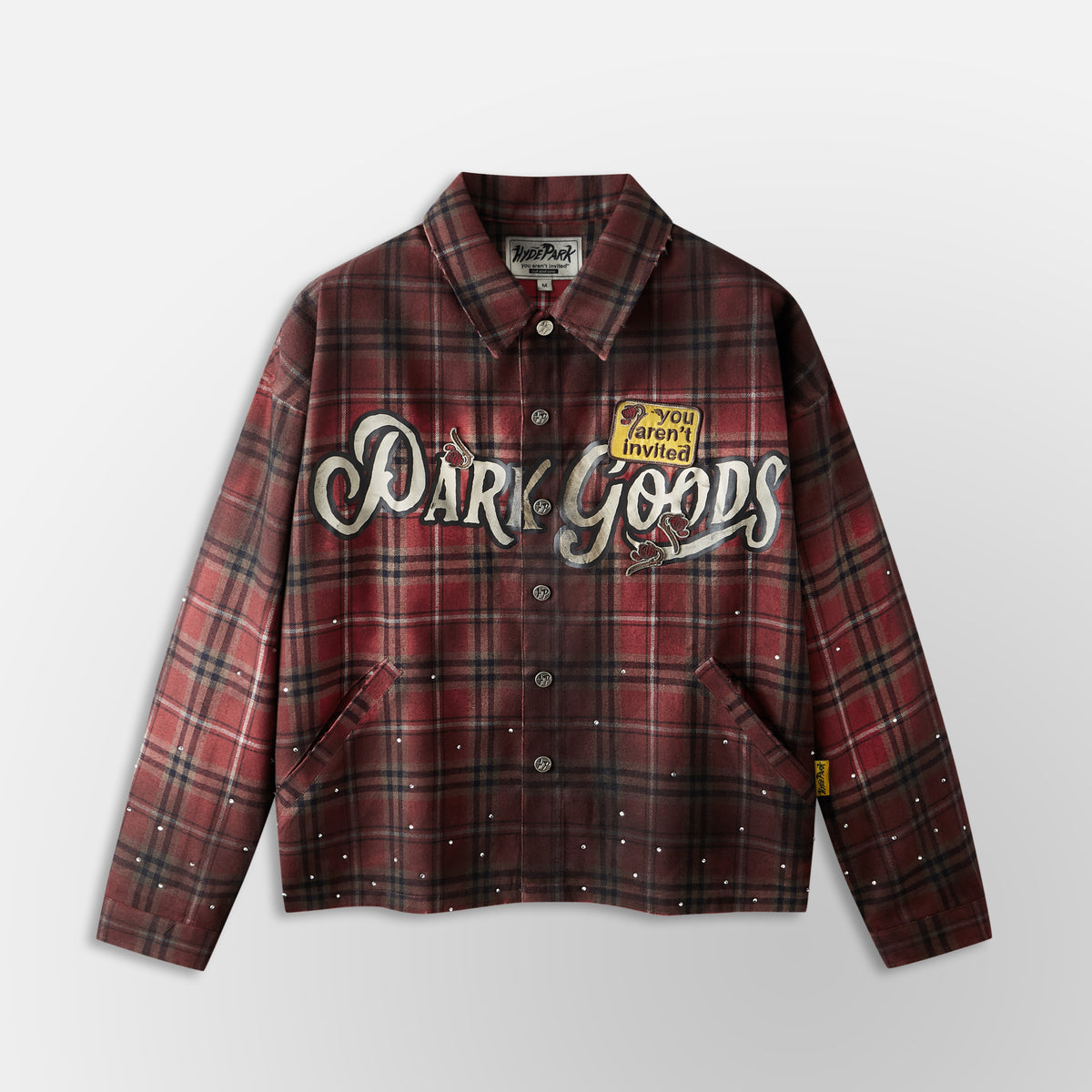 Park Goods Flannel LS Shirt - Red
